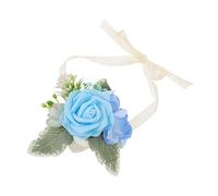WOFASHPURET Bracelet De Artificielles Pour Mariage Corsage Élégant De Poignet Pour Mariée Demoiselle Et Fille Des Accessoire De Mariage Rose Synthétique Et Pour Célébrations Et Photos