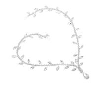 WOFASHPURET Bridal Rhinestone Head Chain Elegant Forehead Jewelry Lightweight Headband For Weddings Proms And Parties