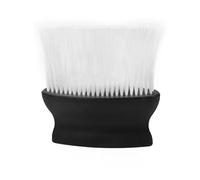 WOFASHPURET Brosse à Épousseter pour Salon de Coiffure et Barbier Brosse de Nettoyage Noir et Blanc Accessoire Pratique pour Stylistes avec Poils