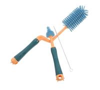 WOFASHPURET Brosse Nettoyante Silicone Pour Biberon Brosse à Paille Multifonction Accessoire De Nettoyage Pour Bouteille Avec Goupillon Ménager