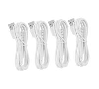 WOFASHPURET Câble Usb Pour Hydropulseur Lot De 4 Cordon De Chargeur De Rechange Pour Hydropulseur Sans Fil Charge Rapide Compact Et Portable Connexion Sécurisée Pour Voyages Et Soins Bucco-dentaires