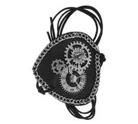 WOFASHPURET Cache Œil Pirate Vintage Punk pour Cosplay Adulte Masque Œil Unique Décoratif pour Fête et Halloween