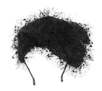 WOFASHPURET Chapeau Pilulier Noir Élégant Avec Voile Et Frange Accessoire Vintage Pour Et Tea Parties Fascinateur Classique Pour Événements Spéciaux