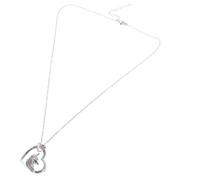 WOFASHPURET Collier Licorne Collier Coeur Pour Femme Charme Fille Colliers Pour Femmes Collier Fiole Coeur Licornes Collier Bijoux Collier Chaîne Pour Femme Collier Photo Coeur Strass