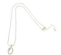 WOFASHPURET Collier Pendentif Lettre o Avec Élégant Pour Femme Chaîne Décorative Simple