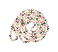 WOFASHPURET Collier Perles Imitation Multicouche Verre Coloré Sautoir et Accessoire de Décoration pour Vêtements