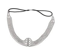 WOFASHPURET Couronne De Mariée Strass Tiare Multi-couche Élégante Pour Nouvelle Mariée Accessoire De Coiffure Pour Cérémonie De Mariage