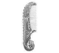 WOFASHPURET Dragon Et Phénix Jouant Avec Des Perles Et Un Peigne En Peigne Chinois Rétro Peigne Sculpté À La Main Peigne Statue Sculpté À La Main Peigne Rétro Portable Peigne Chinois