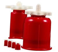 WOFASHPURET Ensemble De 6 Ventouses Thérapeutiques En Plastique Pour Massage à Domicile Kit De Ventouses Sous Vide Familles Utilisation Sur Tout Corps