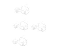 WOFASHPURET Ensemble De 8 Bijoux En Perles Accessoires De Mariée Bijoux En Fausses Perles Alliage