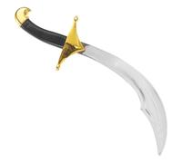 WOFASHPURET Épée de Pirate en Plastique Légère Bords Lisses, Accessoire de Costume Créatif pour Halloween et Fêtes à Thème Familial