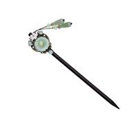 WOFASHPURET Épingle à Cheveux Fleurie Chinoise Vintage Taille Moyenne Coiffe de Cosplay Unisexe Accessoire pour Festivals et Chignons Traditionnels Style Aléatoire