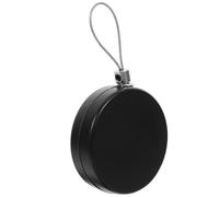 WOFASHPURET Étui Antivol Rétractable en Acier Noir 1 Mètre Verrou, Support de Câble Sécurisé, Boîtier Anti-perte Double Adhésif pour Usage Domestique et Professionnel