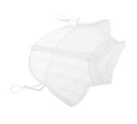 WOFASHPURET Faux Col Détachable pour Femme Coton Doux Col Chemisier à Volants Accessoire Élégant Multifonction pour Automne et Hiver