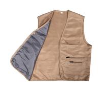 WOFASHPURET Gilet Utilitaire Multi Poches pour Homme et Respirant sans Manches Confortable pour Randonnée Camping et Bénévolat Extérieur Xxl