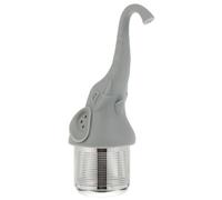 WOFASHPURET Infuseur à Thé Éléphant 1pc en Acier Inoxydable et Silicone Filtre à Thé Mignon sans Odeur Danger Alimentaire et Restaurant