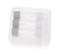 WOFASHPURET Kit de 3 Étuis à Lentilles Transparents Grosse Capacité, Étanches et Portables, Contenant Pince à Épiler et Flacon, pour Voyage, Sport et Usage Quotidien