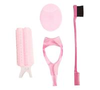 WOFASHPURET Kit de Pinceaux Maquillage avec Brosse à Sourcils Double Embout et Applicateur de Mascara pour Nettoyage Visage et Beauté sans Chaleur