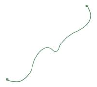 WOFASHPURET Lanière Anti-perte pour Casque Audio en Silicone Souple, Cordon Détachable Vert, Accessoire Pratique pour Écouteurs Sport, Support Sécurisé et Léger pour Embouts, Usage Quotidien