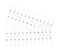 WOFASHPURET Lot 48 Présentoirs De Couleurs Magnétiques Pour Vernis à Ongles, Accessoire Portable Pour Perfectionnement Technique En Nail Art