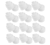 WOFASHPURET Lot de 10 Pièces Détachées Presse-tubes en Silicone pour Distributeur Automatique de Dentifrice, Pompe à Pression Hygiénique sans Contact, Accessoires Pratiques pour