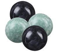 WOFASHPURET Lot de 2 Balles de Massage en Marbre, 1,94 Cm, pour Exercices Et Thérapie Des Mains, Soulagement Du Stress