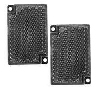 WOFASHPURET Lot de 2 Panneaux Rétroréfléchissants 2 Pcs Modèle 09 Grosse Cellule, Réflecteurs pour Capteurs Photoélectriques, Accessoire D’automatisation Industrielle Résistant