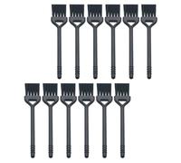 WOFASHPURET Lot de 20 Brosses de Nettoyage Multifonction en Plastique Abs pour Machine à Café, Brosse à Café Noire, Outil Pratique pour Nettoyage Précis et Entretien Facile