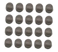 WOFASHPURET Lot de 20 Capuchons De Stylet Capacitif en Tissu Conducteur pour Écrans Tactiles, Remplacement Haute Sensibilité, Pointe Stylo 5mm Et 6mm, Solide Et Précis, Usage Tablette Et Smartphone