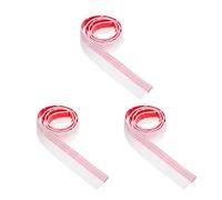 WOFASHPURET Lot de 3 Bandes D'étanchéité Autocollantes Blanches 3,6 Cm X 91 Cm pour Porte, Joint Coupe-froid Étanche, Isolant Phonique et Anti-insectes, Bande Adhésive Résistante et Flexible