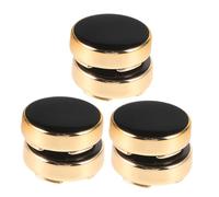WOFASHPURET Lot De 3 Paires De Couvre-boutons De Chemise Élégants En Alliage De Zinc Pour Smoking, Boutons De Manchette, Accessoires De Costume Formel Pour Mariages Et Tenues D'affaires