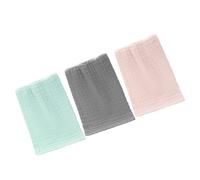 WOFASHPURET Lot De 3 Serviettes Pour Bébé Débarbouillettes En Mousseline Absorbantes Pour Le Visage Pour Nouveau-Né Sensibles Essentielles Douces En Coton Doux Rose