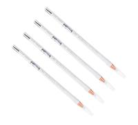 WOFASHPURET Lot De 4 Crayons À Sourcils Eye-Liner Blancs Pour Le Maquillage Des Yeux Fournitures De Tatouage Crayons À Sourcils Stylo De Maquillage Blanc Pâte Eye-Liner Waterproof