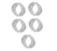 WOFASHPURET Lot De 5 De Disques Métalliques Résistants À L'Usure Pour Réparation De Chaussures Pour Hommes Semelles Talons Semelles Patins Poignées Anti-Friction Protection