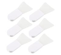 WOFASHPURET Lot De 6 Pinceaux Masque Visage En Silicone Mini Plat Outil Mousse Pour Soins Du Visage Doux Usage Cosmétique Quotidien