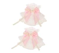 WOFASHPURET Manchette Dentelle Amovible pour Femme Fausses Manches Dentelle pour Poignet Accessoires de Robe Détachables