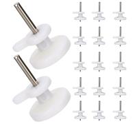 WOFASHPURET Mini Crochets Muraux Invisibles 100 Pièces pour Accrocher Photos Tableaux sans Trace Protection Murale Robuste