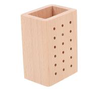 WOFASHPURET Organisateur De Burins Pour Manucure 18 Emplacements En Bois Compact Support De Bur à Ongles Pour Salon Et Usage Domestique Rangement De Mèches Accessoire Professionnel