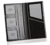 WOFASHPURET Package de Carte d'identité RFID Folder Passport Voyage Couverture Accessoires en Volant Porte-Passeport Titulaire d'un Billet d'avion détenteur du Passeport PU Noir