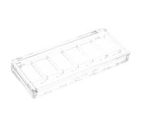 WOFASHPURET Palette de Fard à Paupières Transparente à Six Compartiments Organisateur de Portable pour Fard à Joues et Correcteur pour Voyages et Rangement