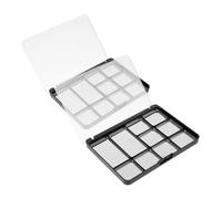 WOFASHPURET Palette De Fards à Paupières Magnétique Vide 2 Pièces 10 Portable Pour Maquillage Avec Couvercle Transparent Voyages