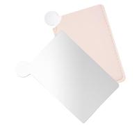 WOFASHPURET Palette de Maquillage Mixte Acier Inoxydable avec Miroir HD Palette de Mélange pour Fond de Teint et Fard à Paupières Plateau de Mélange pour Maquillage Précis