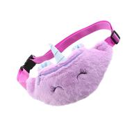 WOFASHPURET Paquet Banane Licorne En Peluche Ajustable Pour Garçon Et Paquet à Bandoulière Violet Dessin Animé Pour Voyage Et Accessoire Pratique Et