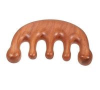 WOFASHPURET Peigne à Cheveux à Dents Larges Bois De Santal Peigne De Massage Masseur Manuel Grattoir Manuel Pour Chevelu Relaxation