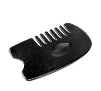 WOFASHPURET Peigne à Cheveux en Corne Naturelle 1 Pièce Peigne de Massage Portable Anti-Perte de Cheveux pour Voyage Outil de Massage Cuir