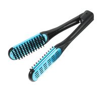 WOFASHPURET Peigne Lisseur à Pince pour Cheveux Brosse Lissante Antistatique Outil Coiffant Professionnel 1 Pièce pour Coiffure à Domicile et Salon Matériau Solide