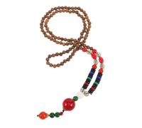 WOFASHPURET Pendentif Long Bodhi Fait Main Vintage Unisexe pour Hommes et Femmes de