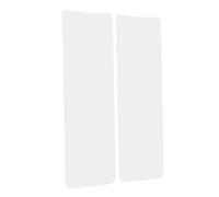 WOFASHPURET Planche à Mèches Transparente 2Pcs Outil de Mise en Valeur des Cheveux Palette Coiffeurs Design Clair pour Résultats pour Coloration et Huilage