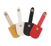 WOFASHPURET Pochette Pour Ciseaux à Ongles Pu Solide Lot De 4 Pièces Taille Compacte Protection Pour Manucure Usage Domestique Et Professionnel