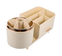 WOFASHPURET Porte-pinceau De Maquillage Organisateurs Organisateur De Vanité De Salle De Bain Se Maquiller Comptoir Organisateur De Vanité Tournante Organisateur Rotatif Pour Vanité Plastique